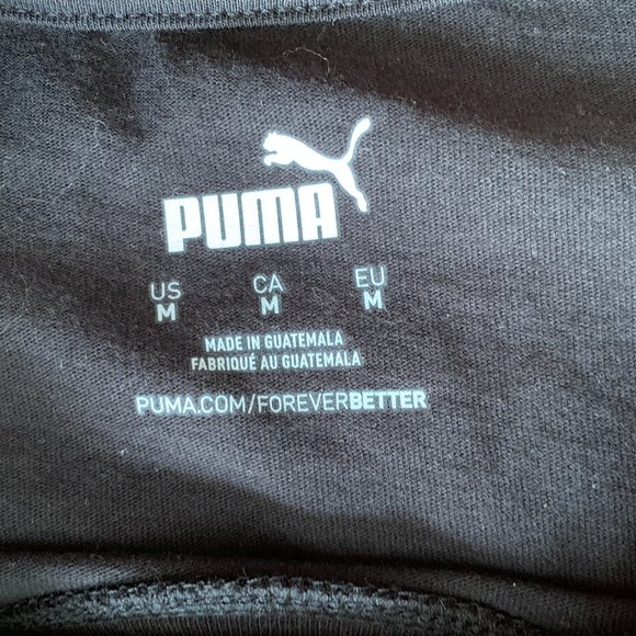 Puma Tee-shirt: Black with Camo Logo - NWT - Picture 4 of 9